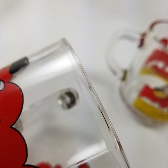 Garfield & Oddie Mug (2) Vtg 1978 Use Your Friends Wisely Glass Mcdonalds Cup - Picture 14 of 16